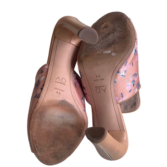 AD DAUGHTERS FLORAL SLIP-ON MULES - Picture 10 of 14